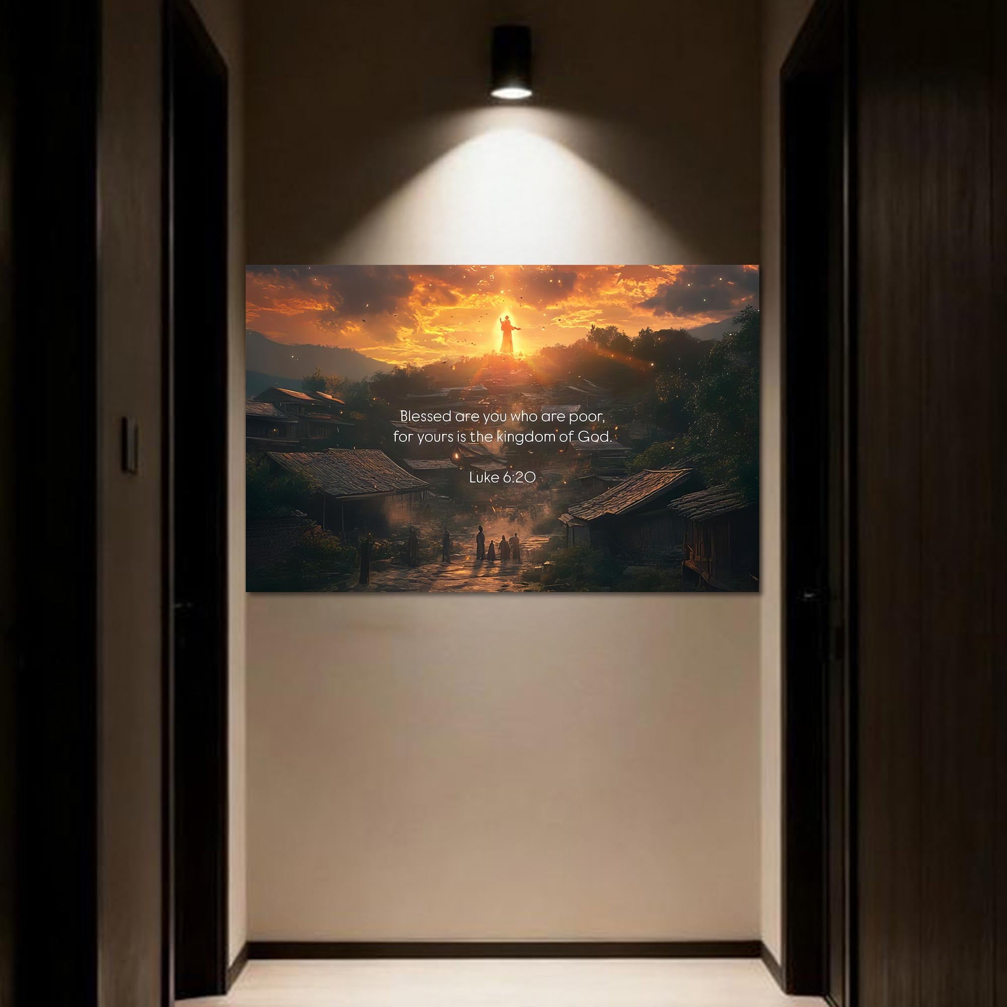 Artronauts Glass Print Luke 6– Christian Tempered Glass Wall Art