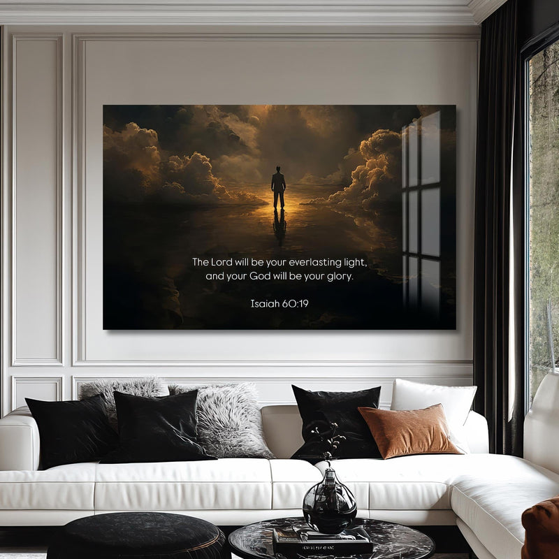 Artronauts Glass Print Isaiah 60– Christian Tempered Glass Wall Art
