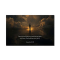Artronauts Glass Print Isaiah 60– Christian Tempered Glass Wall Art