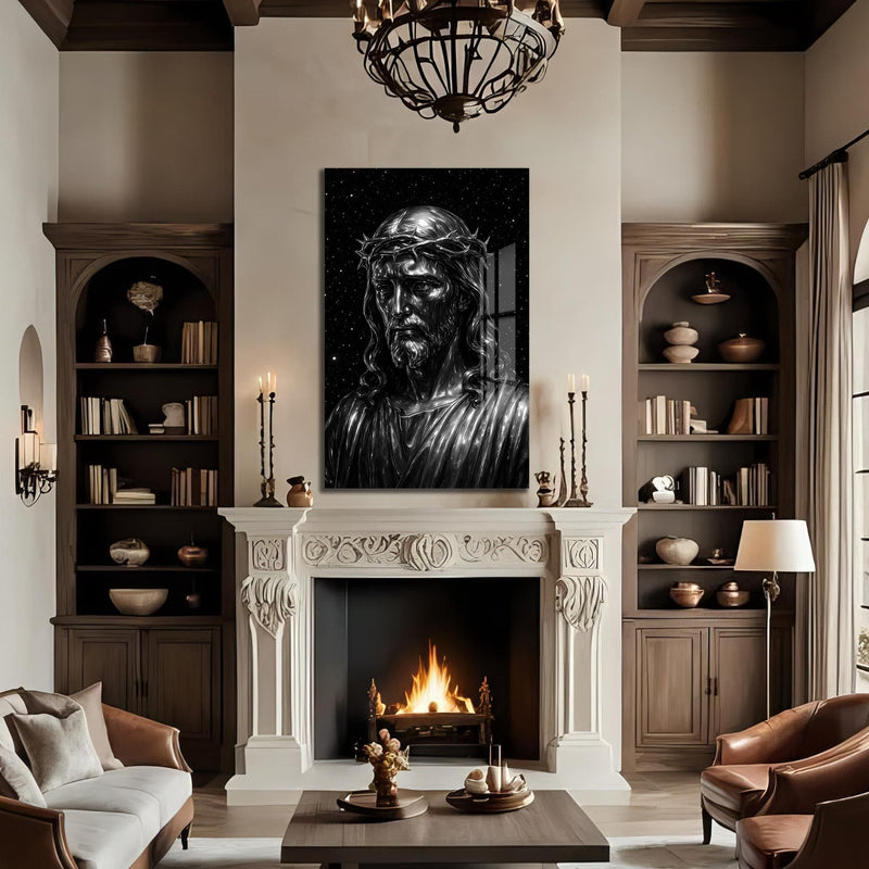 Artronauts Glass Print Crown of Sacrifice– Christian Tempered Glass Wall Art