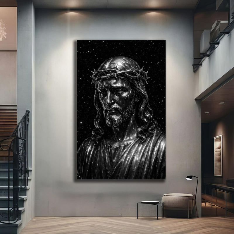 Artronauts Glass Print Crown of Sacrifice– Christian Tempered Glass Wall Art