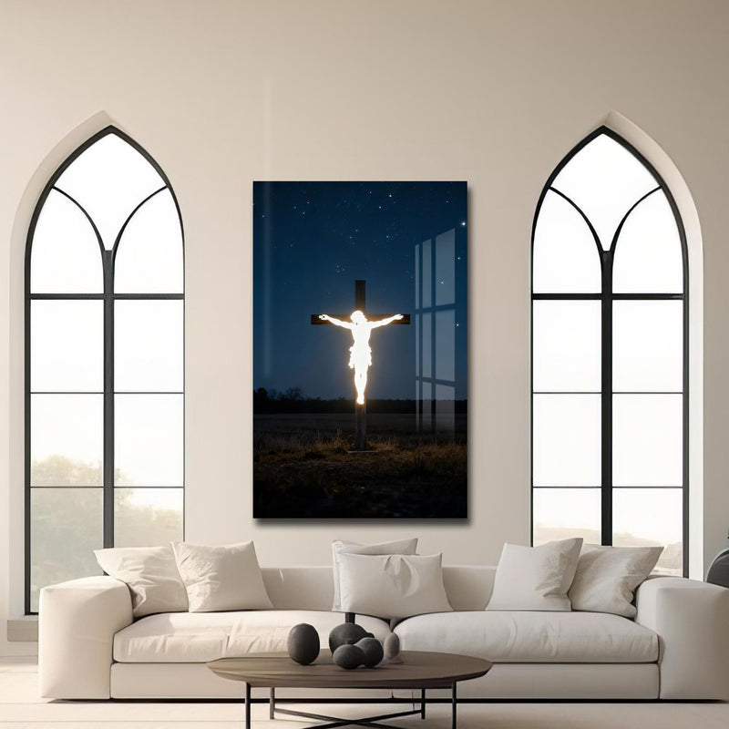 Artronauts Glass Print Eternal Sacrifice– Christian Tempered Glass Wall Art