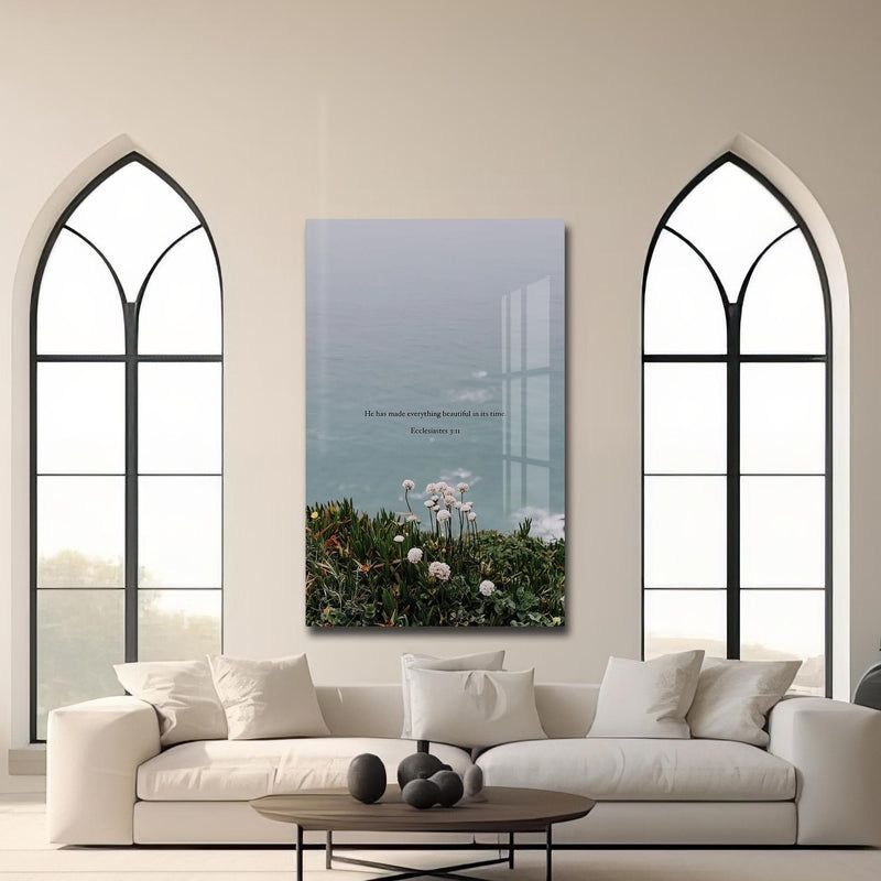 Artronauts Glass Print Prayer in the Darkness– Christian Tempered Glass Wall Art