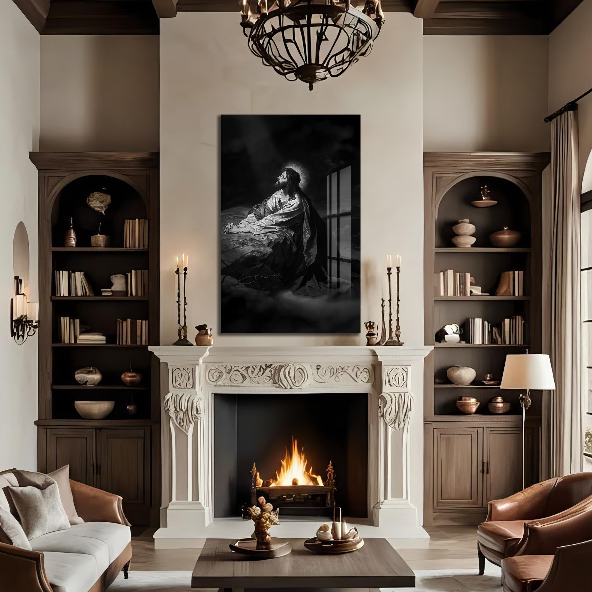 Artronauts Glass Print Sunset of Redemption– Christian Tempered Glass Wall Art