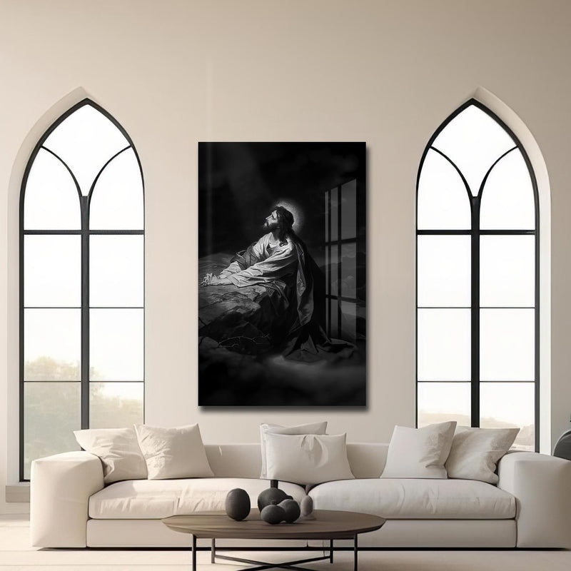 Artronauts Glass Print Sunset of Redemption– Christian Tempered Glass Wall Art
