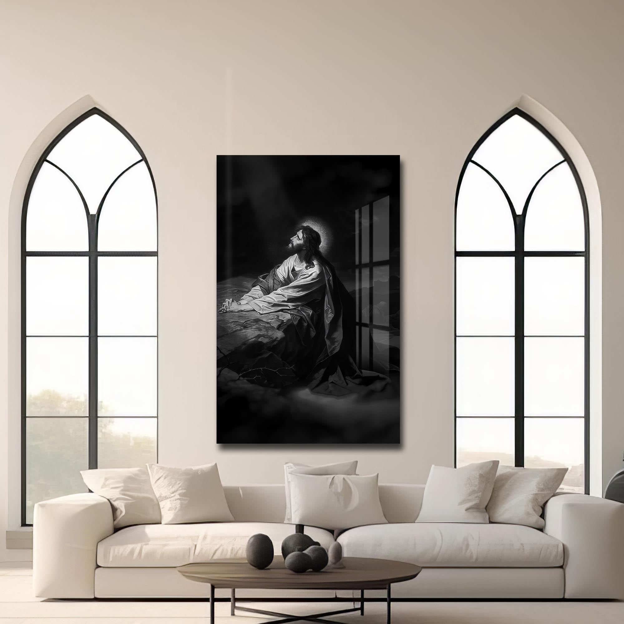 Artronauts Glass Print Sunset of Redemption– Christian Tempered Glass Wall Art