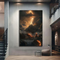 Artronauts Glass Print Mount of Thunder– Christian Tempered Glass Wall Art