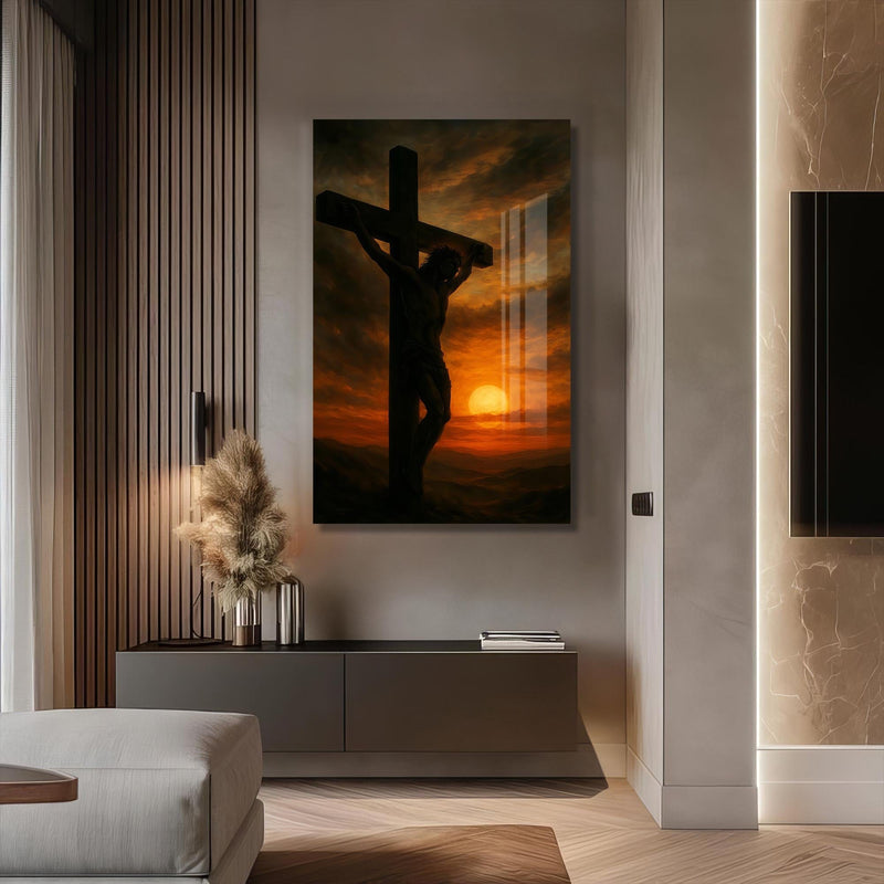 Artronauts Glass Print Crown of Mercy– Christian Tempered Glass Wall Art