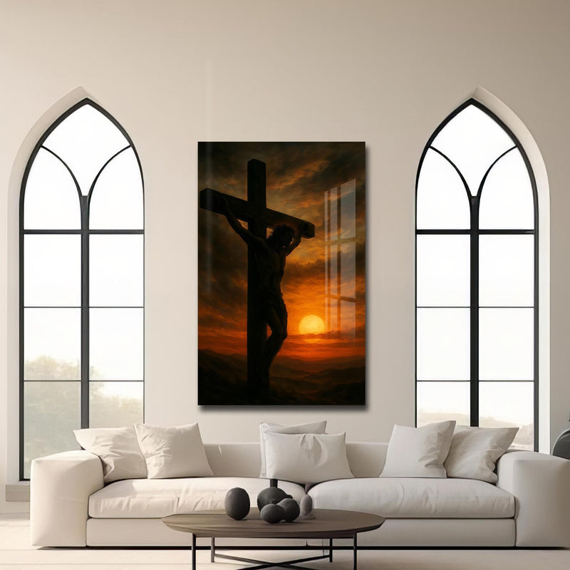 Artronauts Glass Print Crown of Mercy– Christian Tempered Glass Wall Art