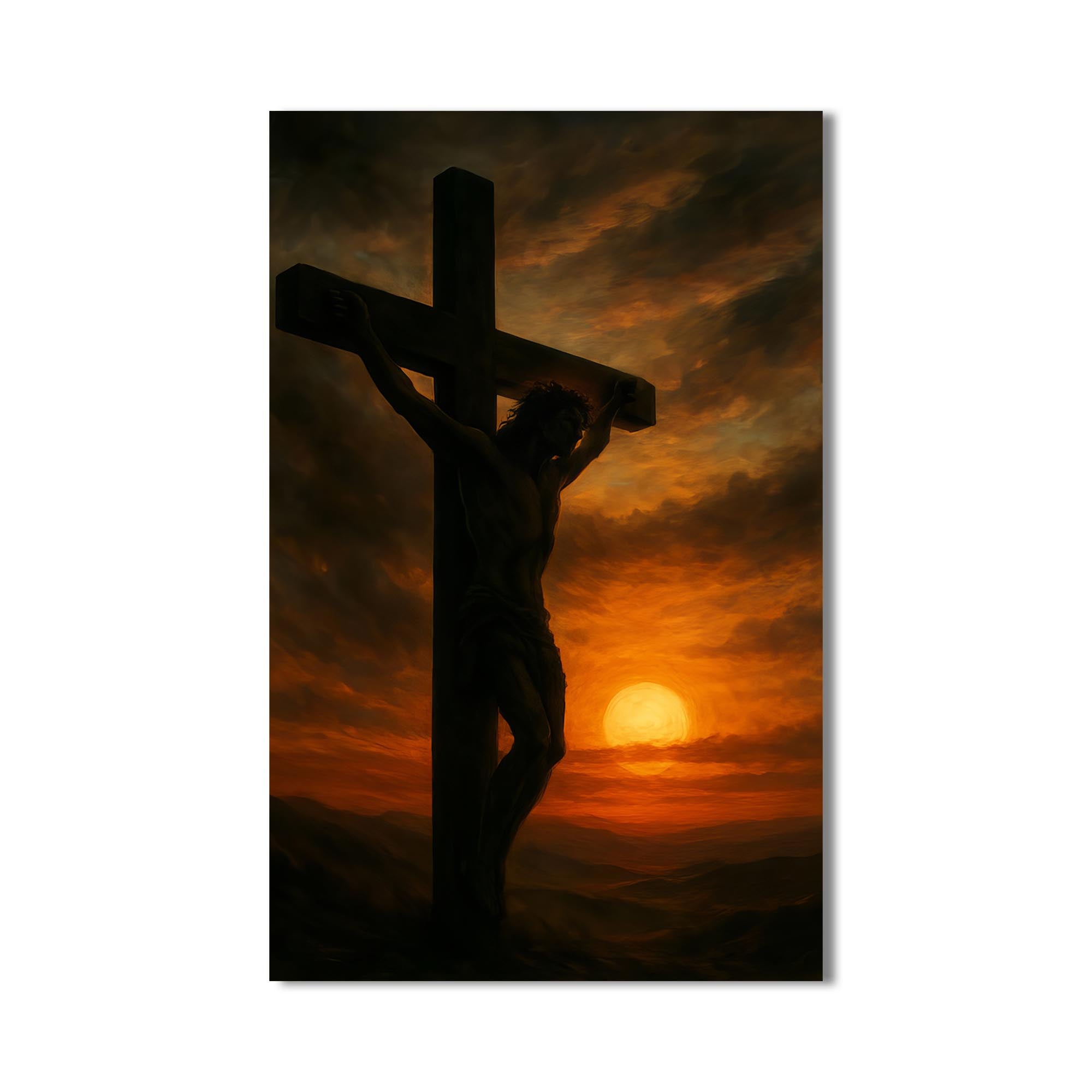 Crown of Mercy– Christian Tempered Glass Wall Art