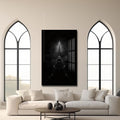 Artronauts Glass Print Prayer in the Dark– Christian Tempered Glass Wall Art