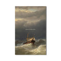 Artronauts Glass Print Faith Through the Storm– Christian Tempered Glass Wall Art