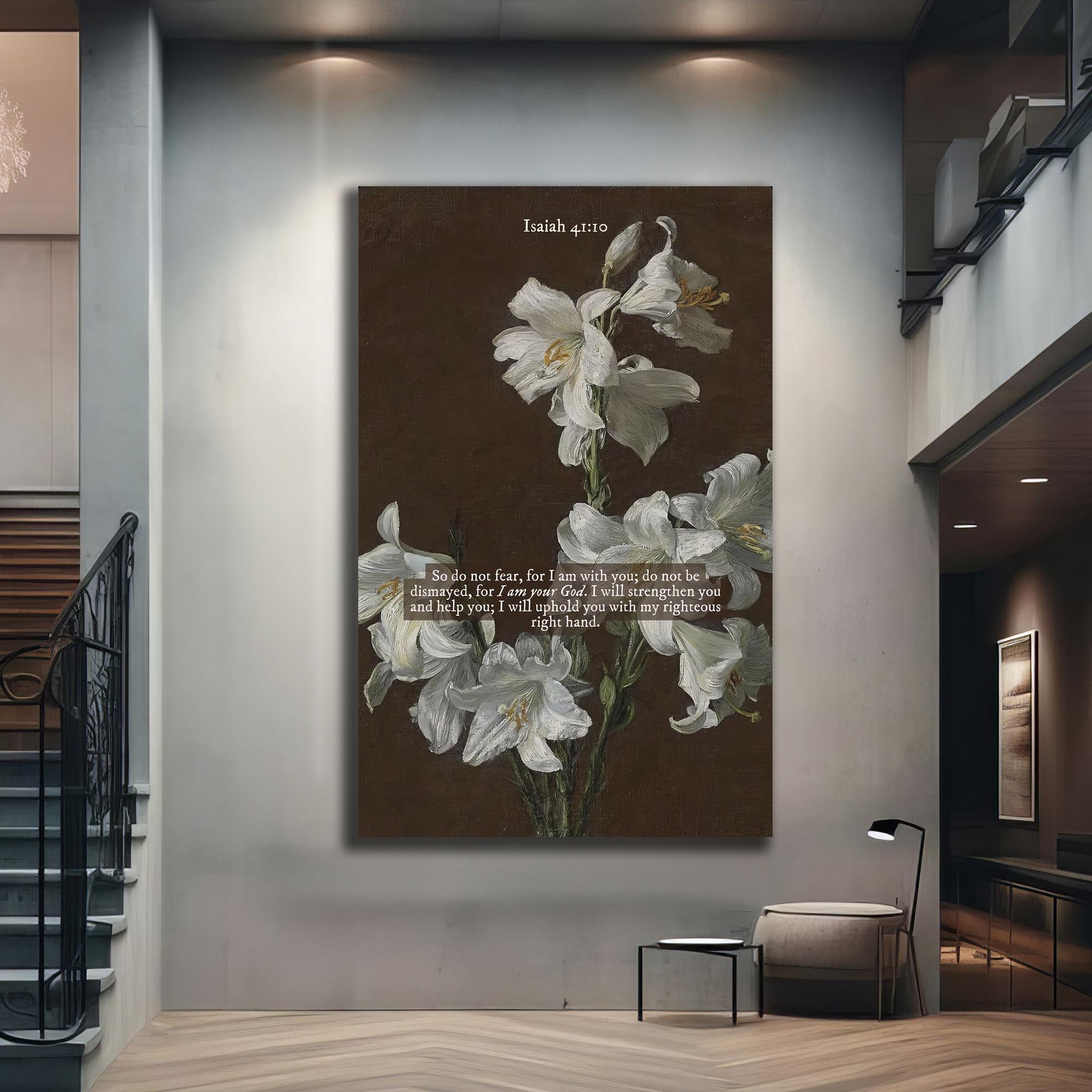 Artronauts Glass Print Held by His Hand– Christian Tempered Glass Wall Art