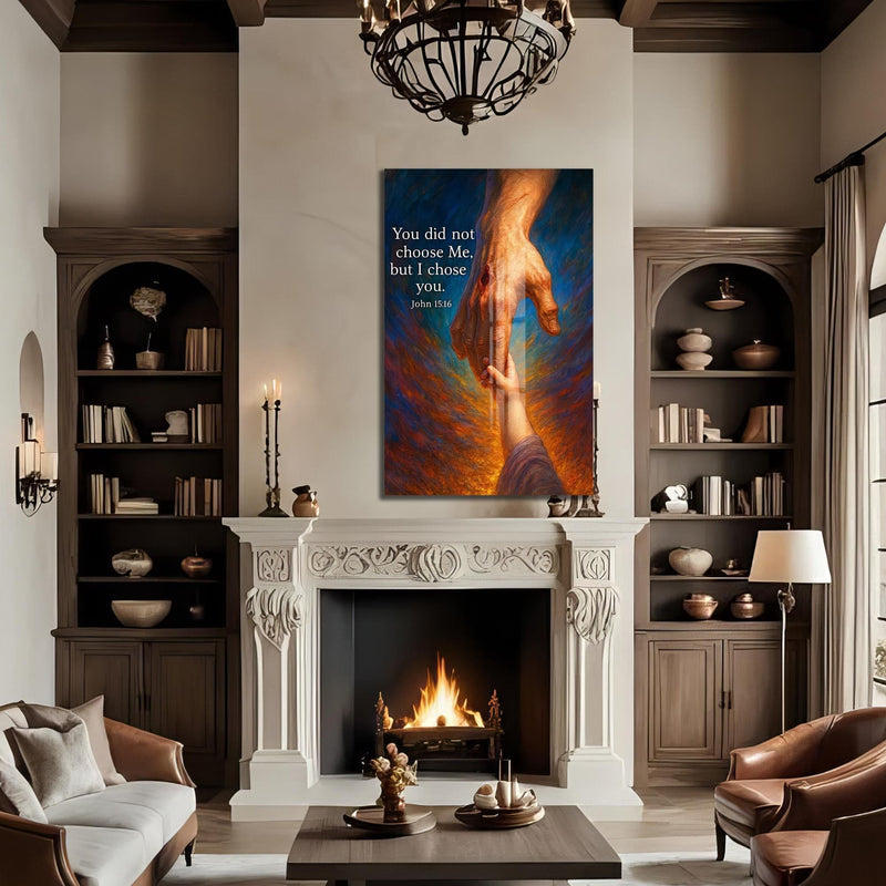 Artronauts Glass Print Chosen by Grace– Christian Tempered Glass Wall Art