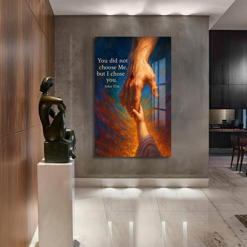 Artronauts Glass Print Chosen by Grace– Christian Tempered Glass Wall Art