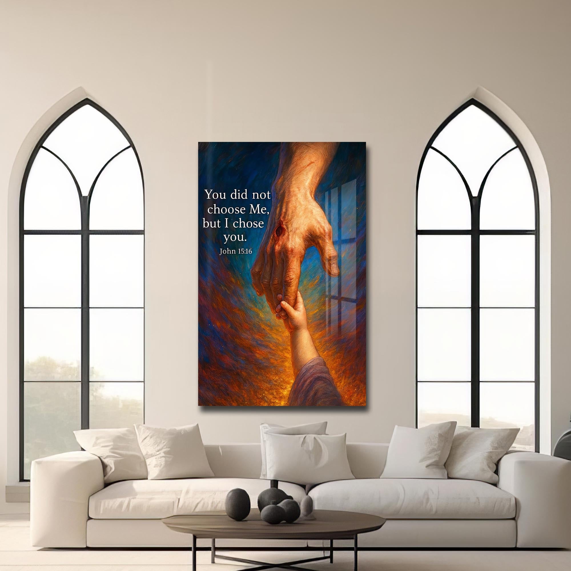 Artronauts Glass Print Chosen by Grace– Christian Tempered Glass Wall Art