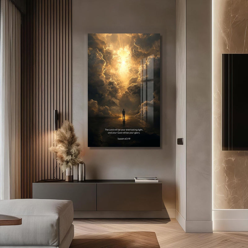 Artronauts Glass Print Everlasting Light– Christian Tempered Glass Wall Art