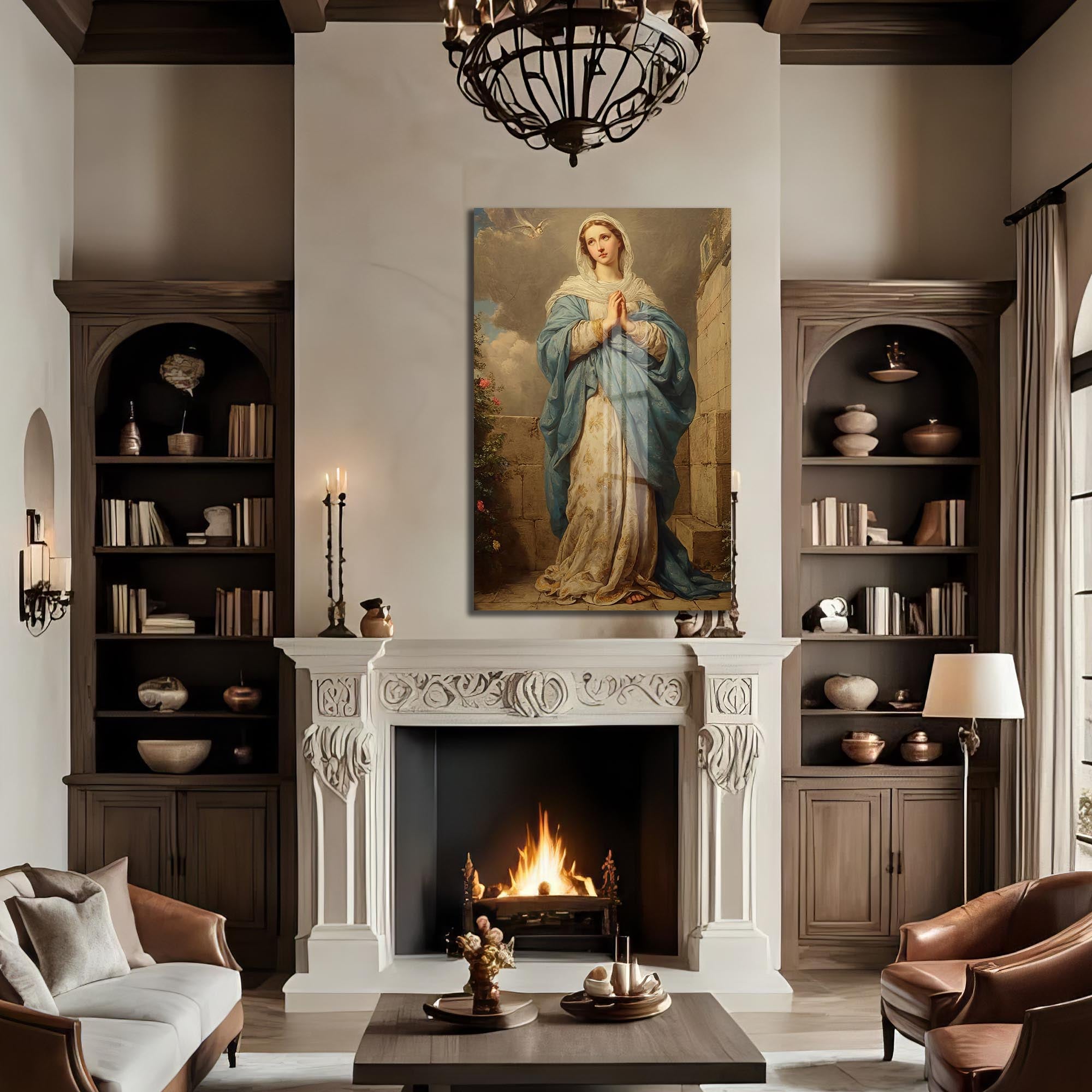 Artronauts Glass Print Blessed Serenity– Christian Tempered Glass Wall Art