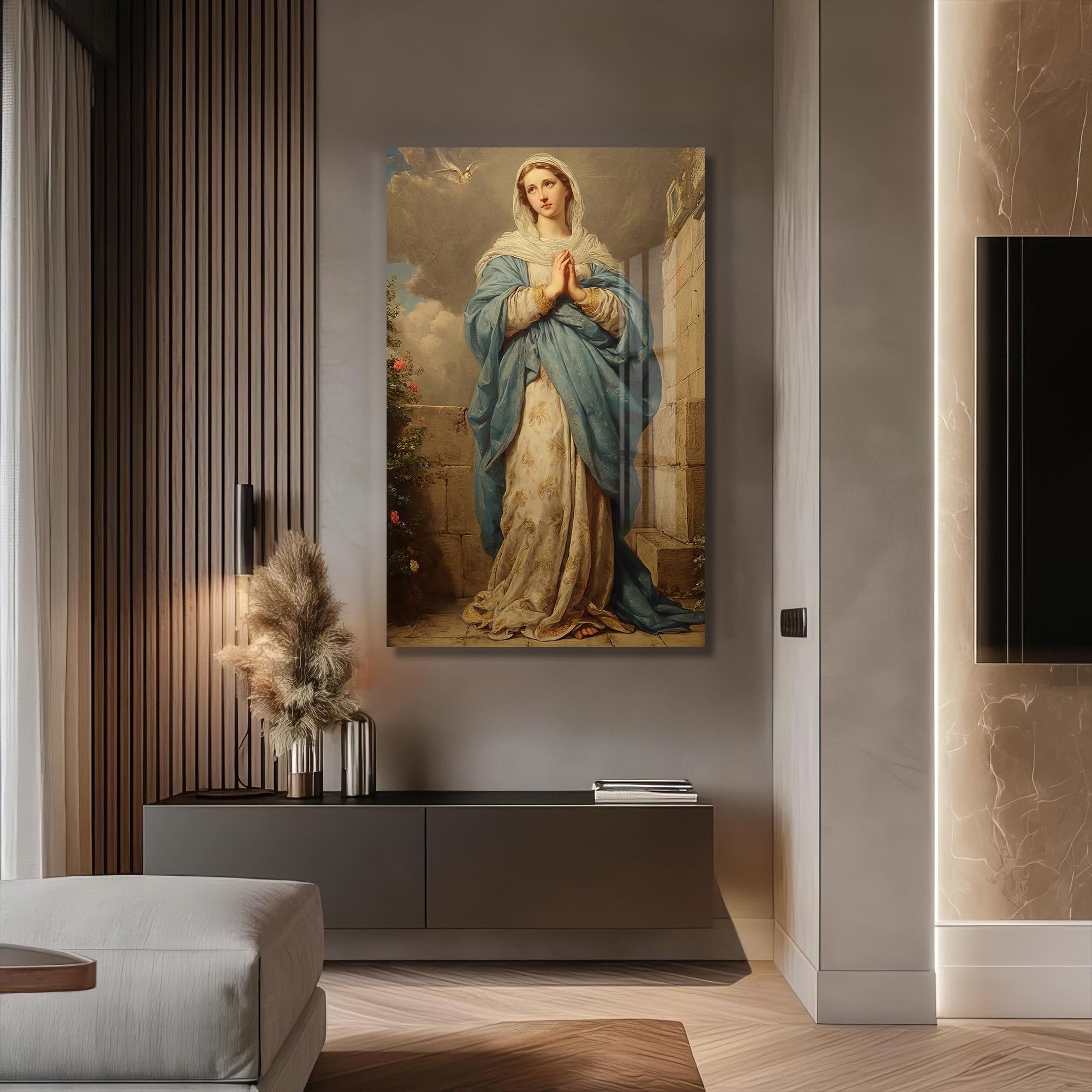 Artronauts Glass Print Blessed Serenity– Christian Tempered Glass Wall Art