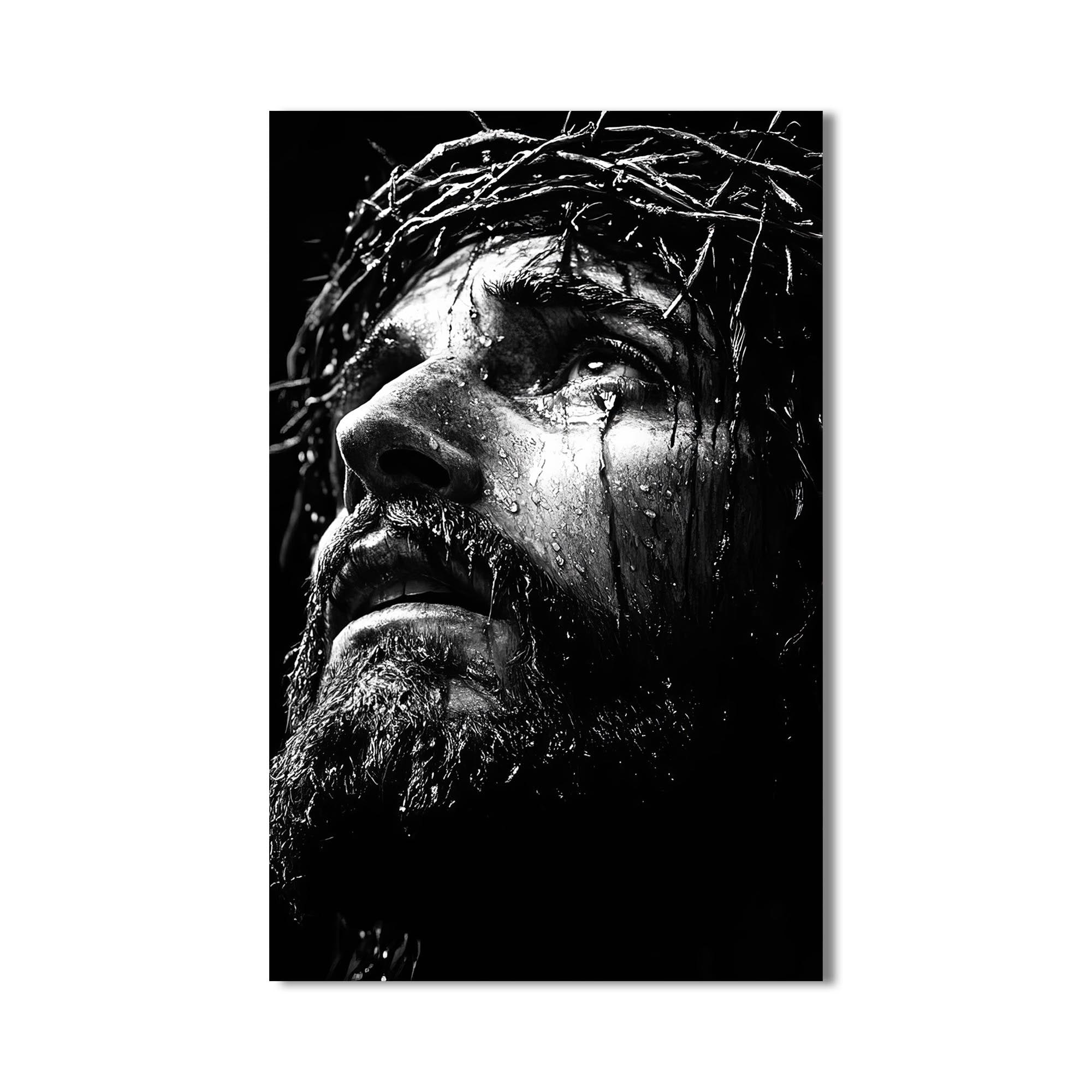 Crown of Sorrow– Christian Tempered Glass Wall Art