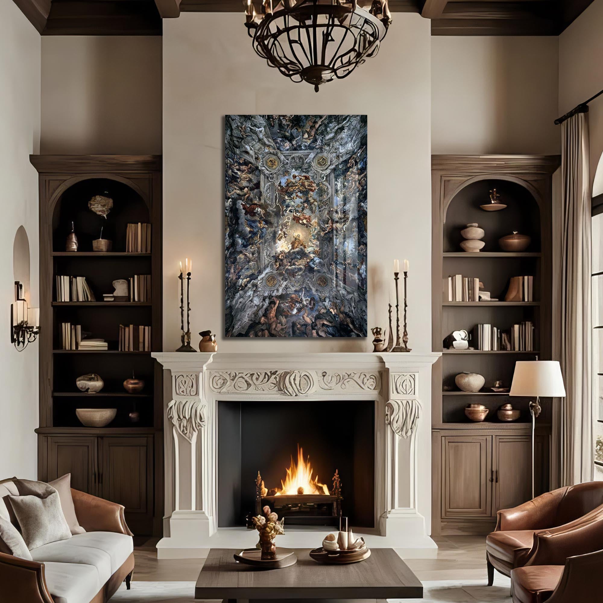 Artronauts Glass Print Heaven Unveiled– Christian Tempered Glass Wall Art