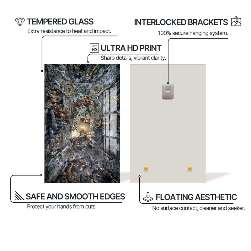 Artronauts Glass Print Heaven Unveiled– Christian Tempered Glass Wall Art