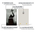 Artronauts Glass Print Jesus Is the Way– Christian Tempered Glass Wall Art
