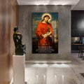 Artronauts Glass Print Christ with Halo– Christian Tempered Glass Wall Art
