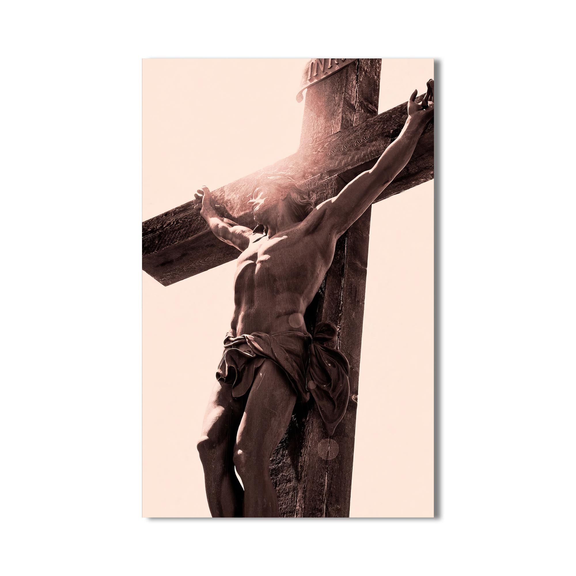 Artronauts Glass Print The Crucifixion– Christian Tempered Glass Wall Art
