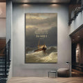 Artronauts Glass Print Matthew 8:27– Christian Tempered Glass Wall Art