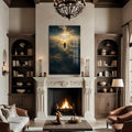 Artronauts Glass Print Christ Walking Toward Heaven– Christian Tempered Glass Wall Art