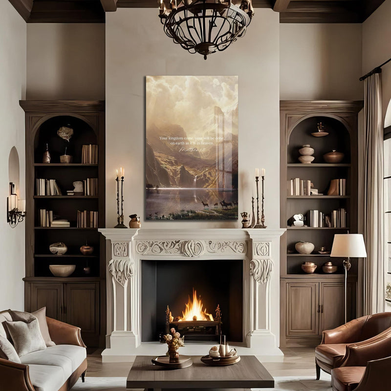 Artronauts Glass Print Your Kingdom Come– Christian Tempered Glass Wall Art