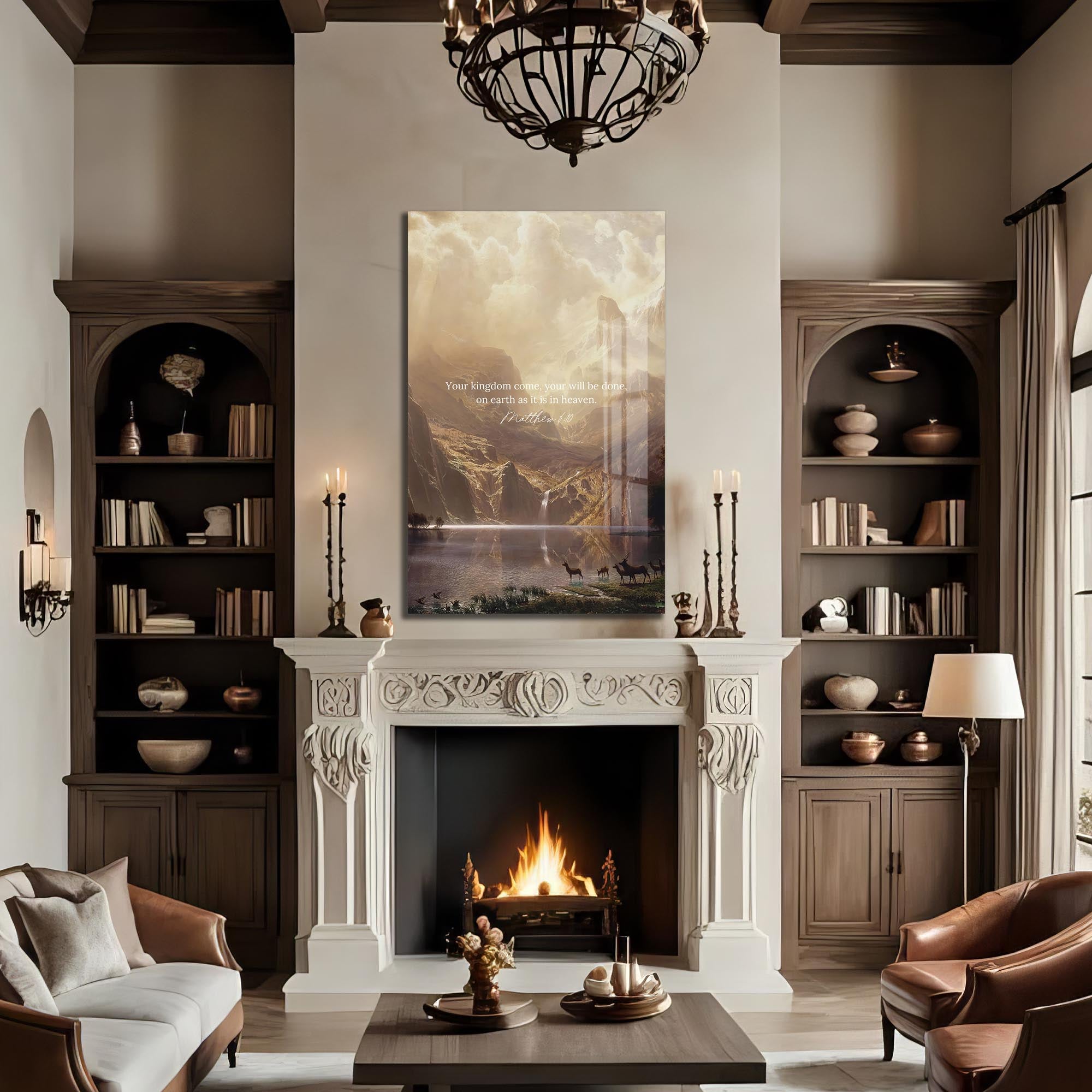 Artronauts Glass Print Your Kingdom Come– Christian Tempered Glass Wall Art