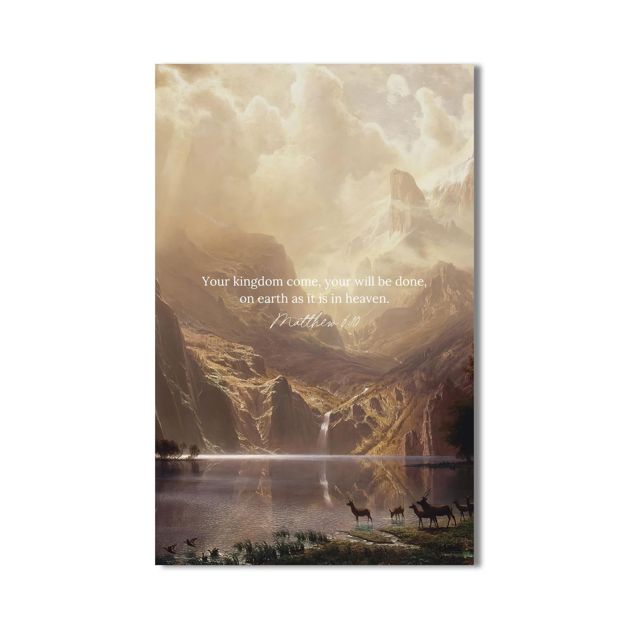 Artronauts Glass Print Your Kingdom Come– Christian Tempered Glass Wall Art