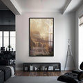 Artronauts Glass Print S | 72x46 cm | 28.3"x18.1" / Black Your Kingdom Come– Christian Tempered Glass Wall Art