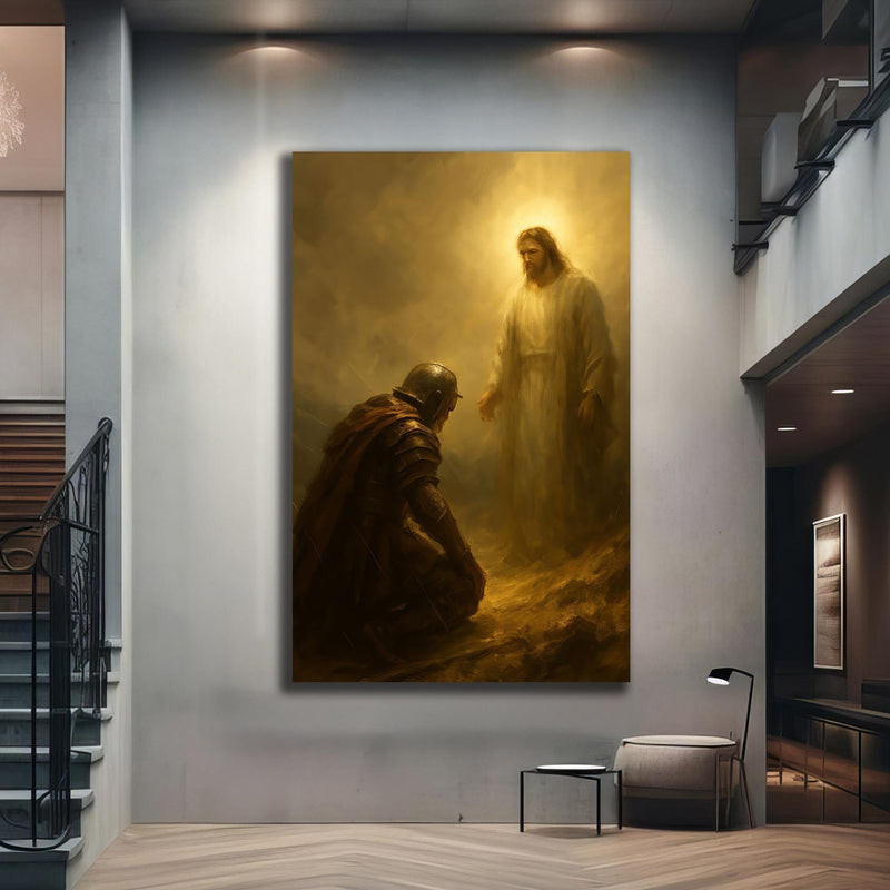 Artronauts Glass Print Faithful Encounter– Christian Tempered Glass Wall Art