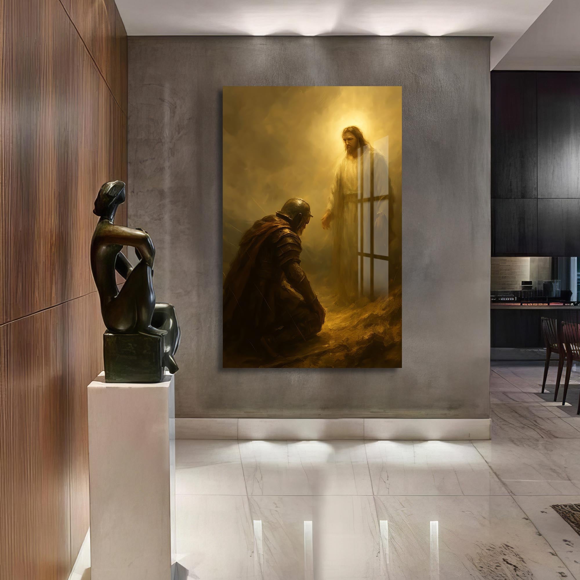 Artronauts Glass Print Faithful Encounter– Christian Tempered Glass Wall Art