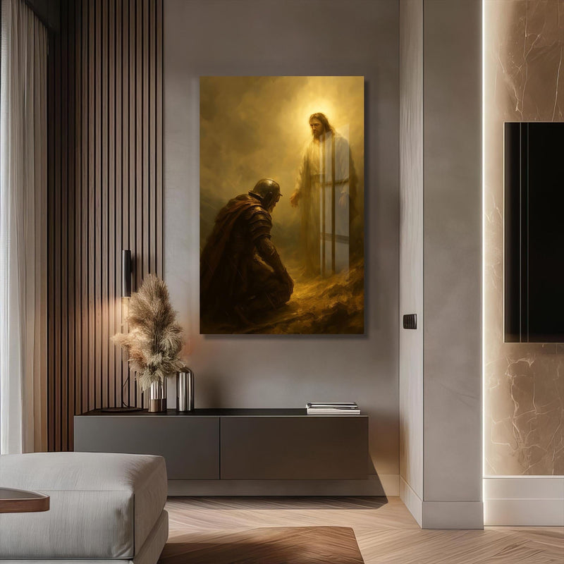 Artronauts Glass Print Faithful Encounter– Christian Tempered Glass Wall Art