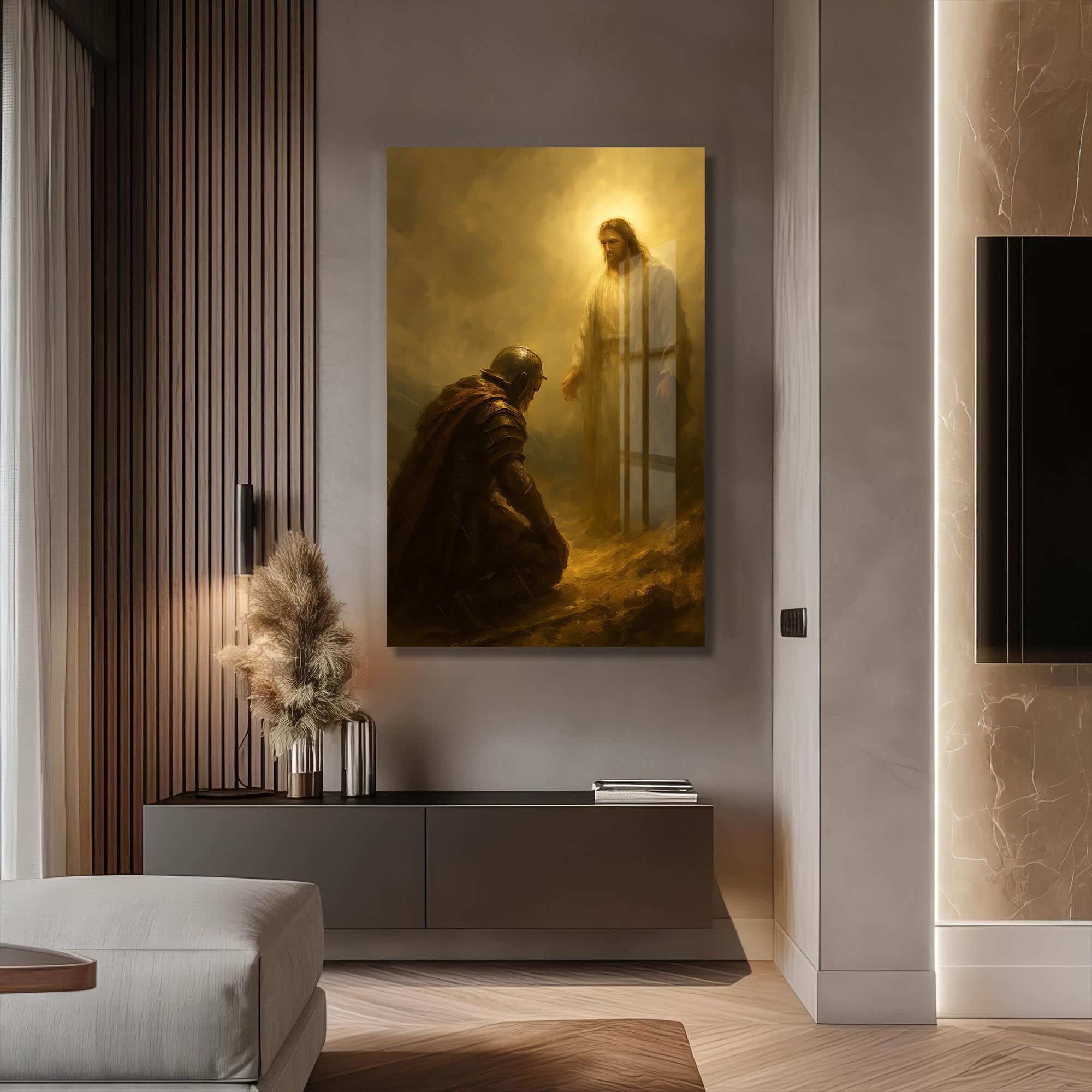 Artronauts Glass Print Faithful Encounter– Christian Tempered Glass Wall Art