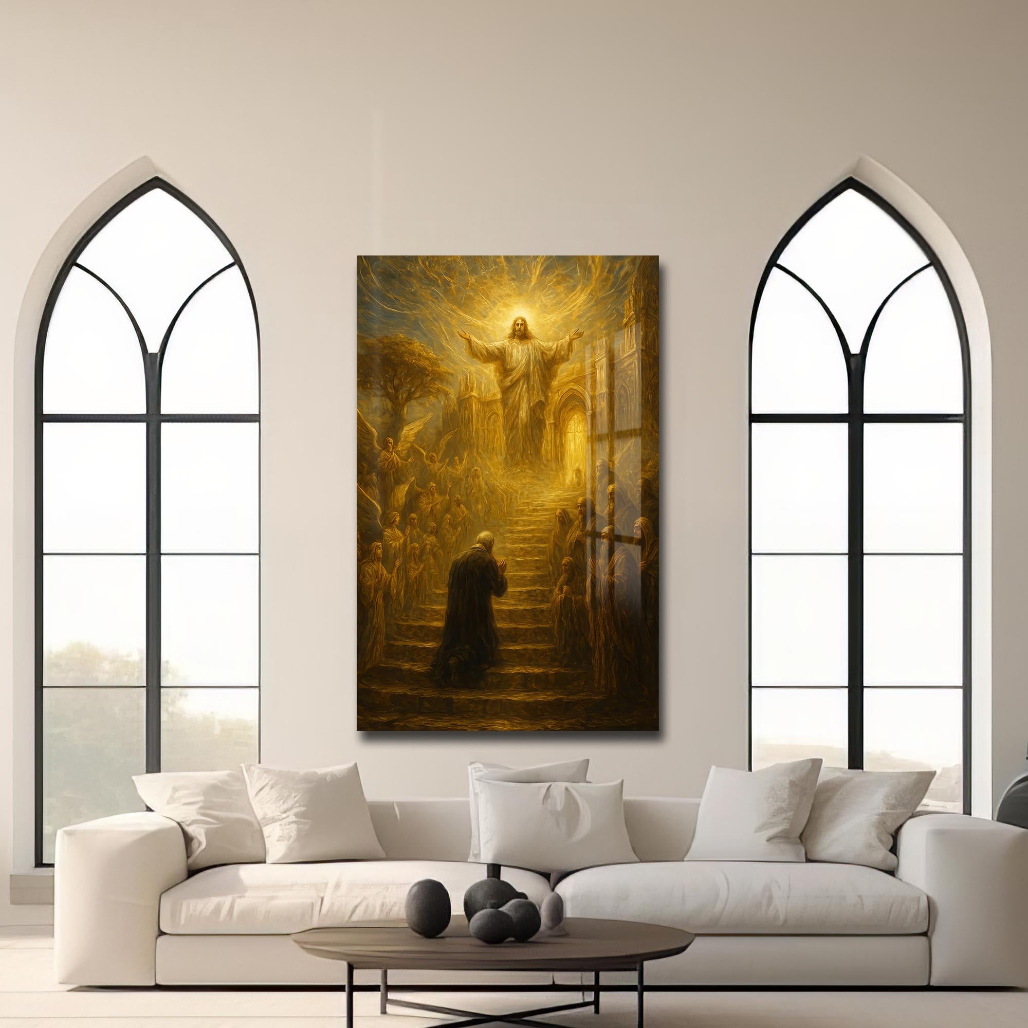 Artronauts Glass Print God Will Make a Way– Christian Tempered Glass Wall Art