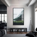 Artronauts Glass Print S | 72x46 cm | 28.3"x18.1" / Black He Who Is in You– Christian Tempered Glass Wall Art