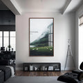 Artronauts Glass Print S | 72x46 cm | 28.3"x18.1" / Walnut He Who Is in You– Christian Tempered Glass Wall Art