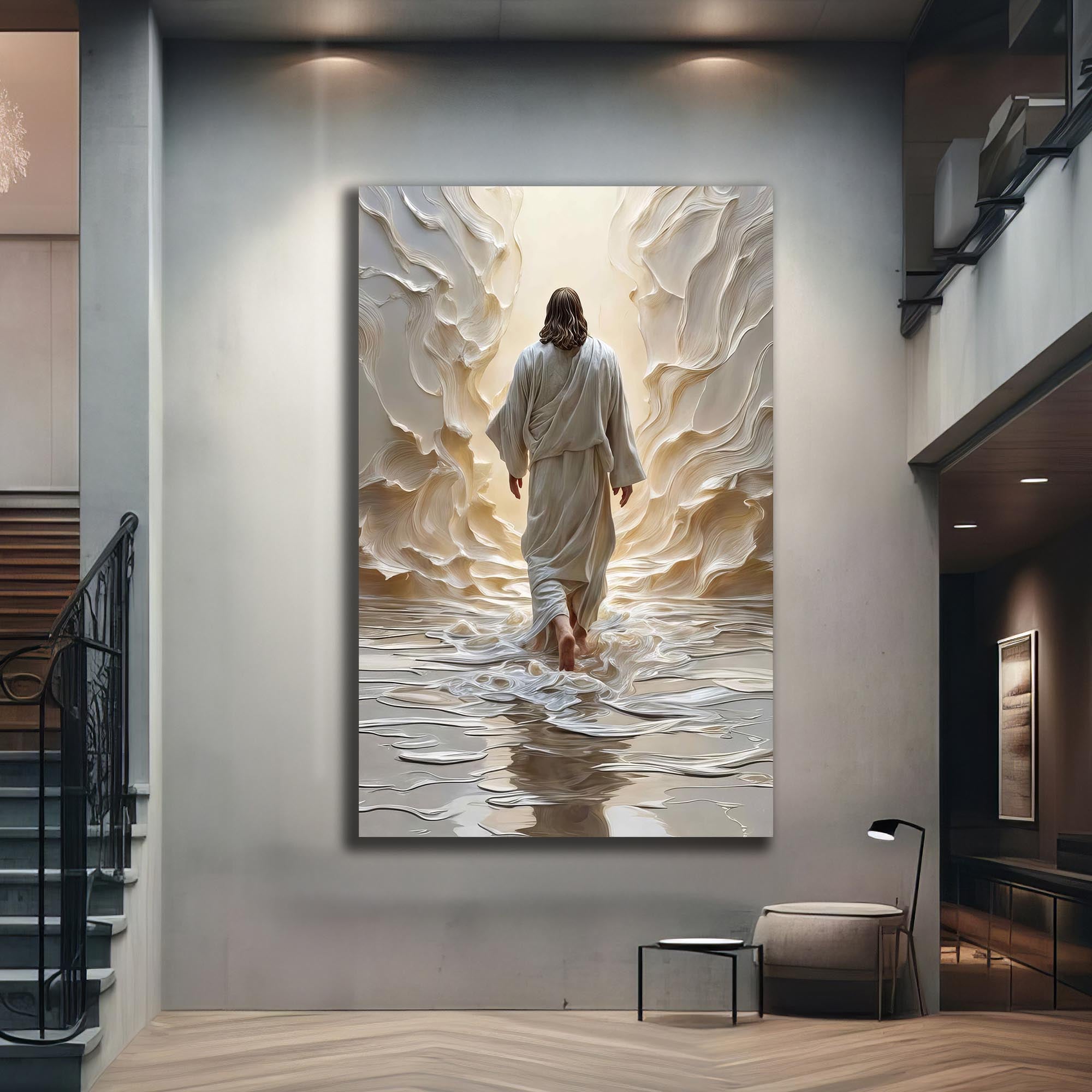 Artronauts Glass Print The Path of Light– Christian Tempered Glass Wall Art