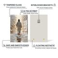 Artronauts Glass Print The Path of Light– Christian Tempered Glass Wall Art