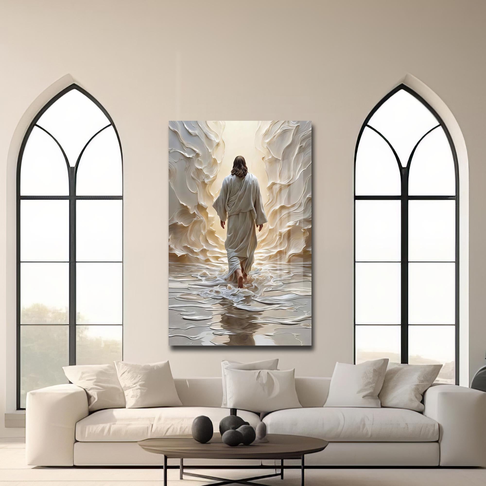 Artronauts Glass Print The Path of Light– Christian Tempered Glass Wall Art