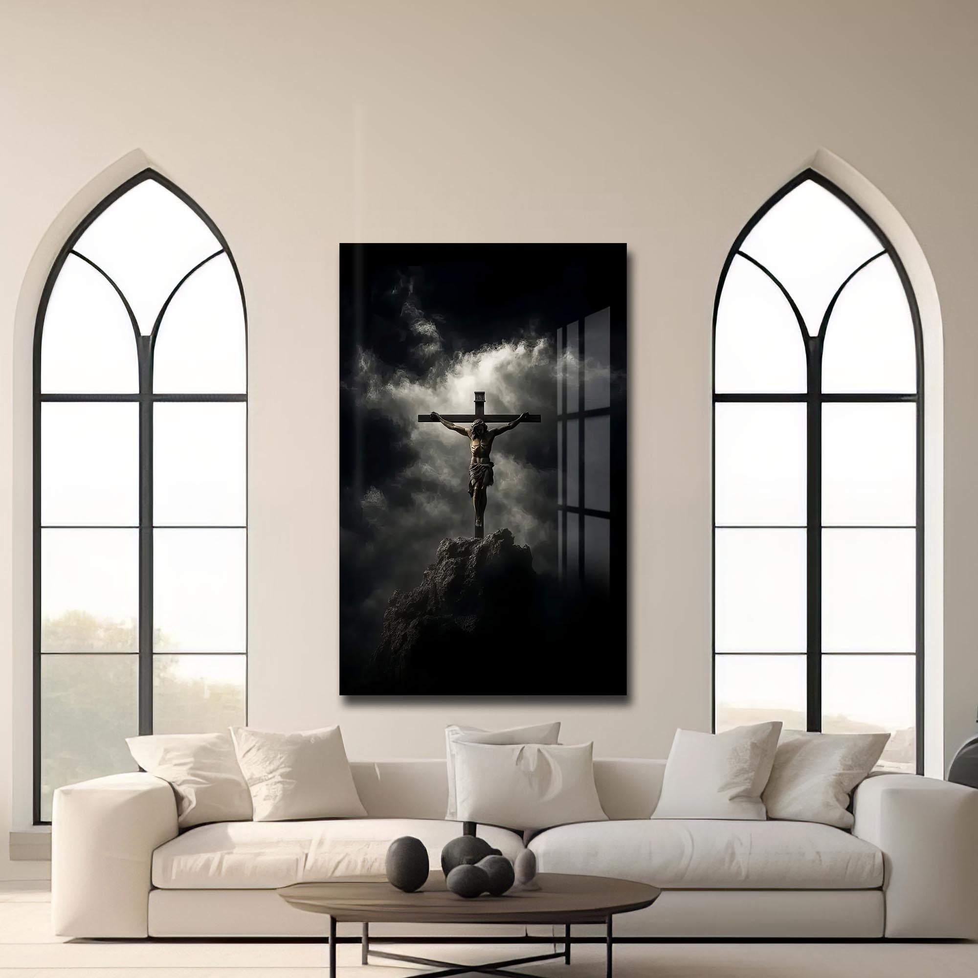 Artronauts Glass Print The Cross– Christian Tempered Glass Wall Art