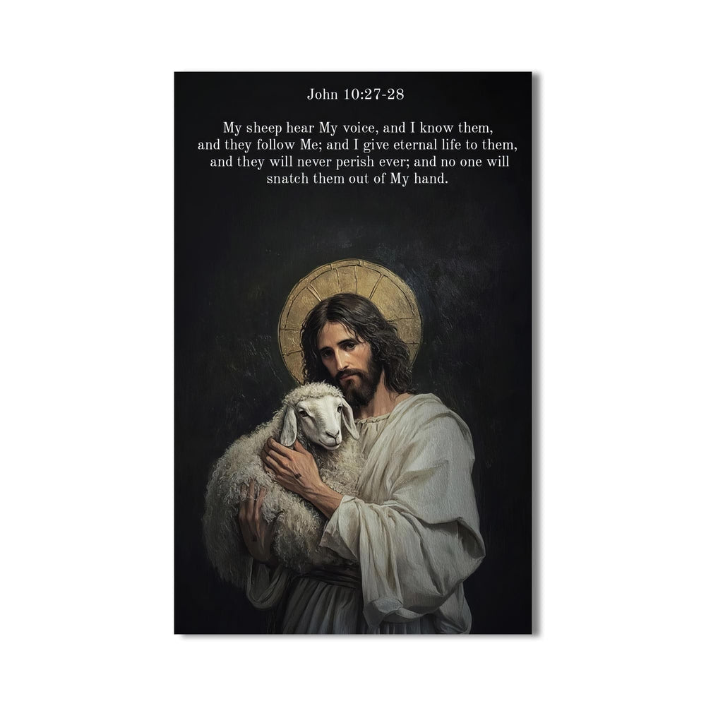 Artronauts Glass Print The Good Shepherd– Christian Tempered Glass Wall Art
