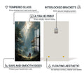 Artronauts Glass Print Walk With Me– Christian Tempered Glass Wall Art