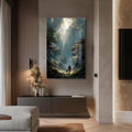 Artronauts Glass Print Walk With Me– Christian Tempered Glass Wall Art