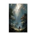 Artronauts Glass Print Walk With Me– Christian Tempered Glass Wall Art